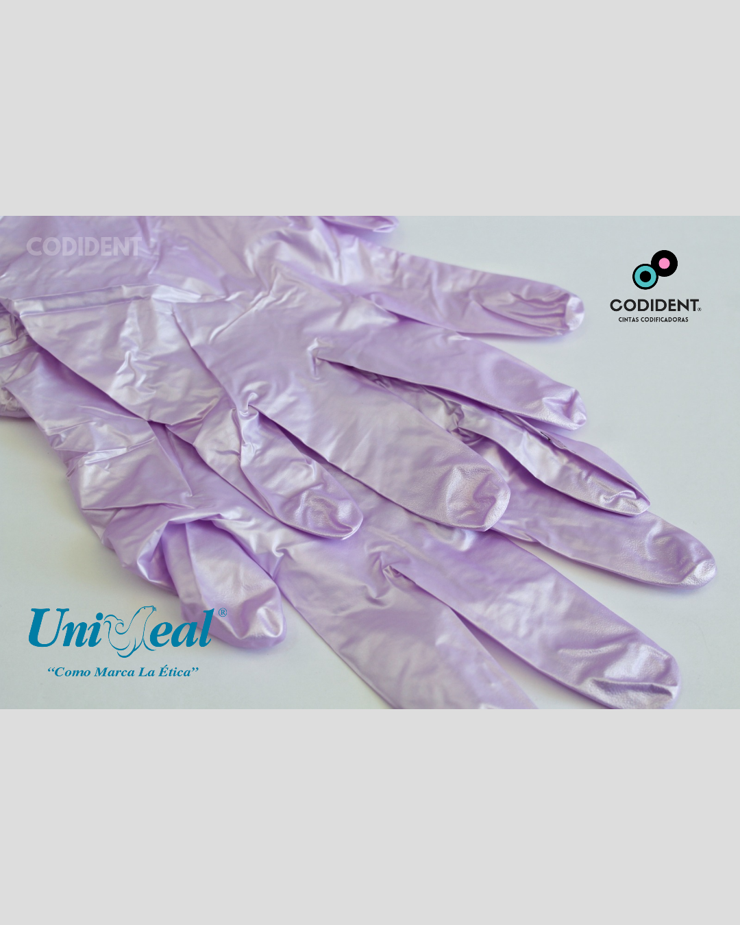 Guantes Glow Metálicos Uniseal 20 pzs