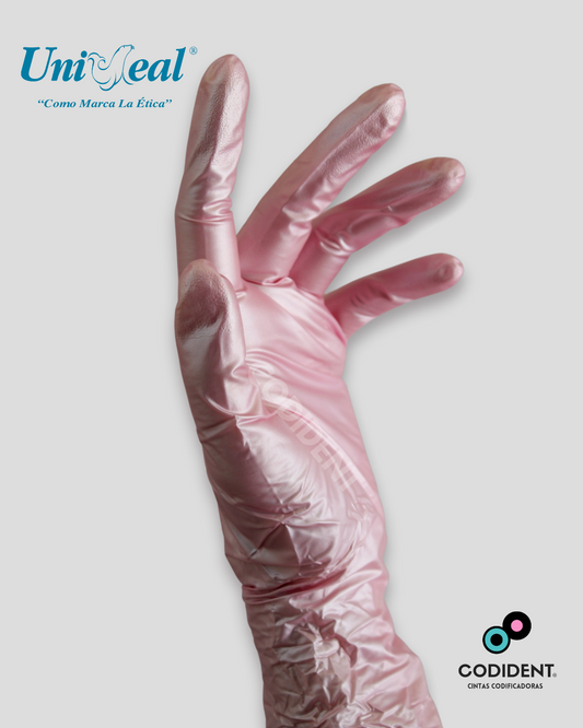 Guantes Glow Metálicos Uniseal 20 pzs